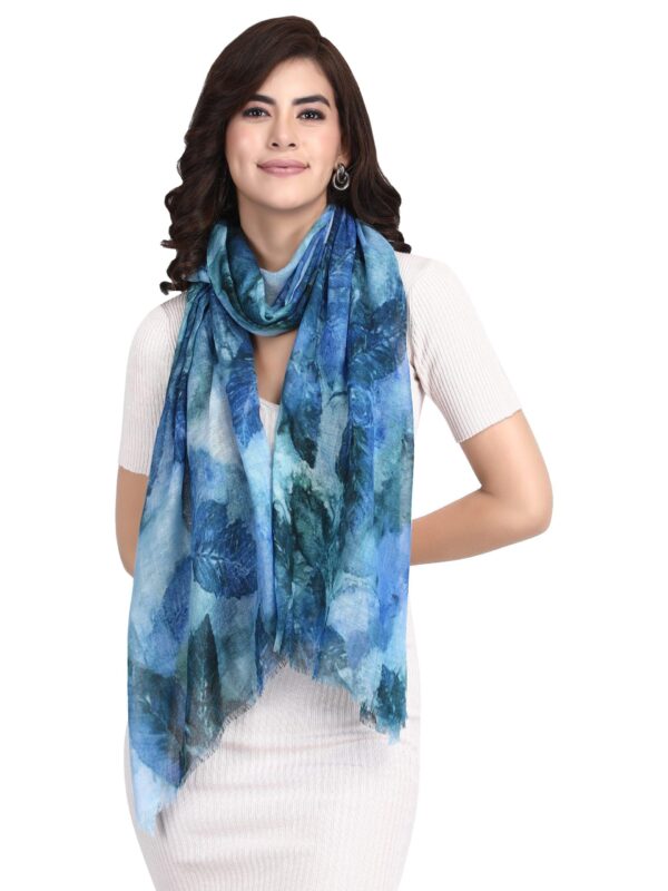 Digitale Print Stola van Fijne Wol – Fairtrade & Duurzaam 8