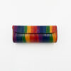 Leren brillenkoker, regenboog